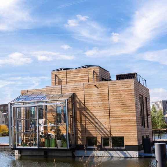 Woonboten van Schoonschip