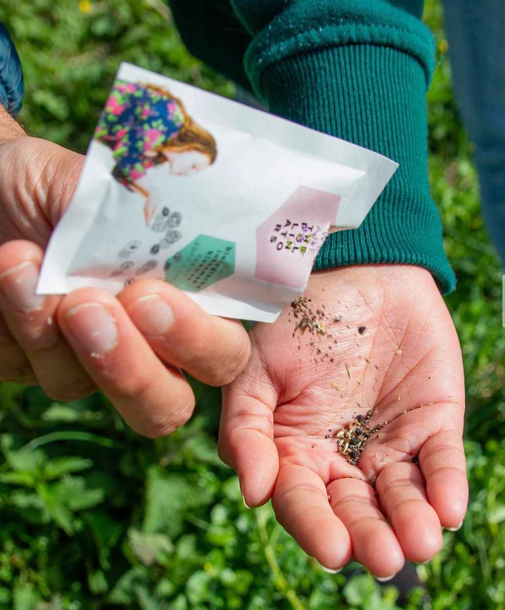 Bij voedselbanken door heel het land kun je vanaf 11 april een gratis zakje bloemenzaad scoren.